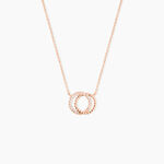 Collier Janne Argent Rose Oxyde De Zirconium - Colliers avec pierres Femme | Marc Orian