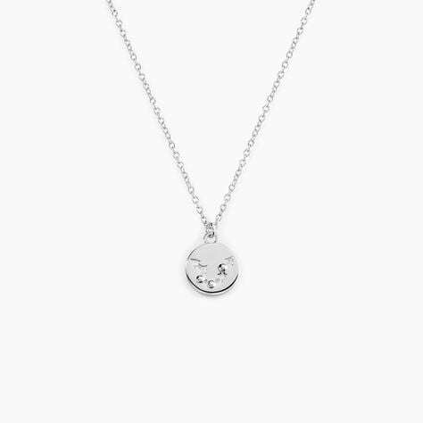 Collier Despina Argent Blanc Oxyde De Zirconium - Colliers avec pierres Femme | Marc Orian