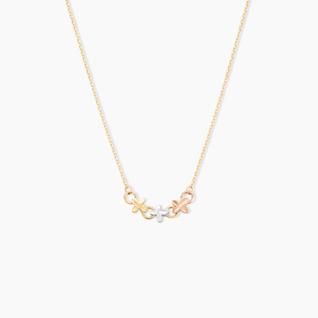 Collier Tricolore Or Jaune - Colliers Femme | Marc Orian