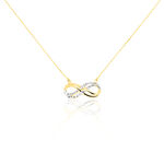 Collier Lyasa Infini Diamante Or Bicolore - Colliers Femme | Marc Orian