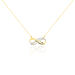 Collier Lyasa Infini Diamante Or Bicolore - Colliers Femme | Marc Orian