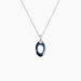 Collier Peer Argent Blanc Oxyde De Zirconium - Colliers avec pierres Femme | Marc Orian