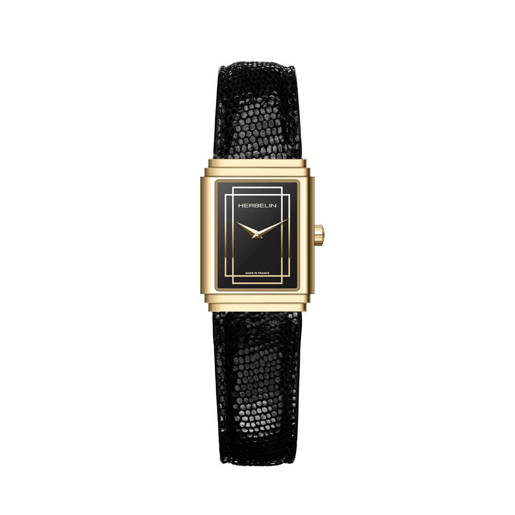 Montre Herbelin Art Deco Noir - Montres classiques Femme | Marc Orian