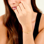 Bracelet Delya Argent Dor&eacute; A L'Or 750/1000 - Bracelets cha&icirc;nes Femme | Marc Orian