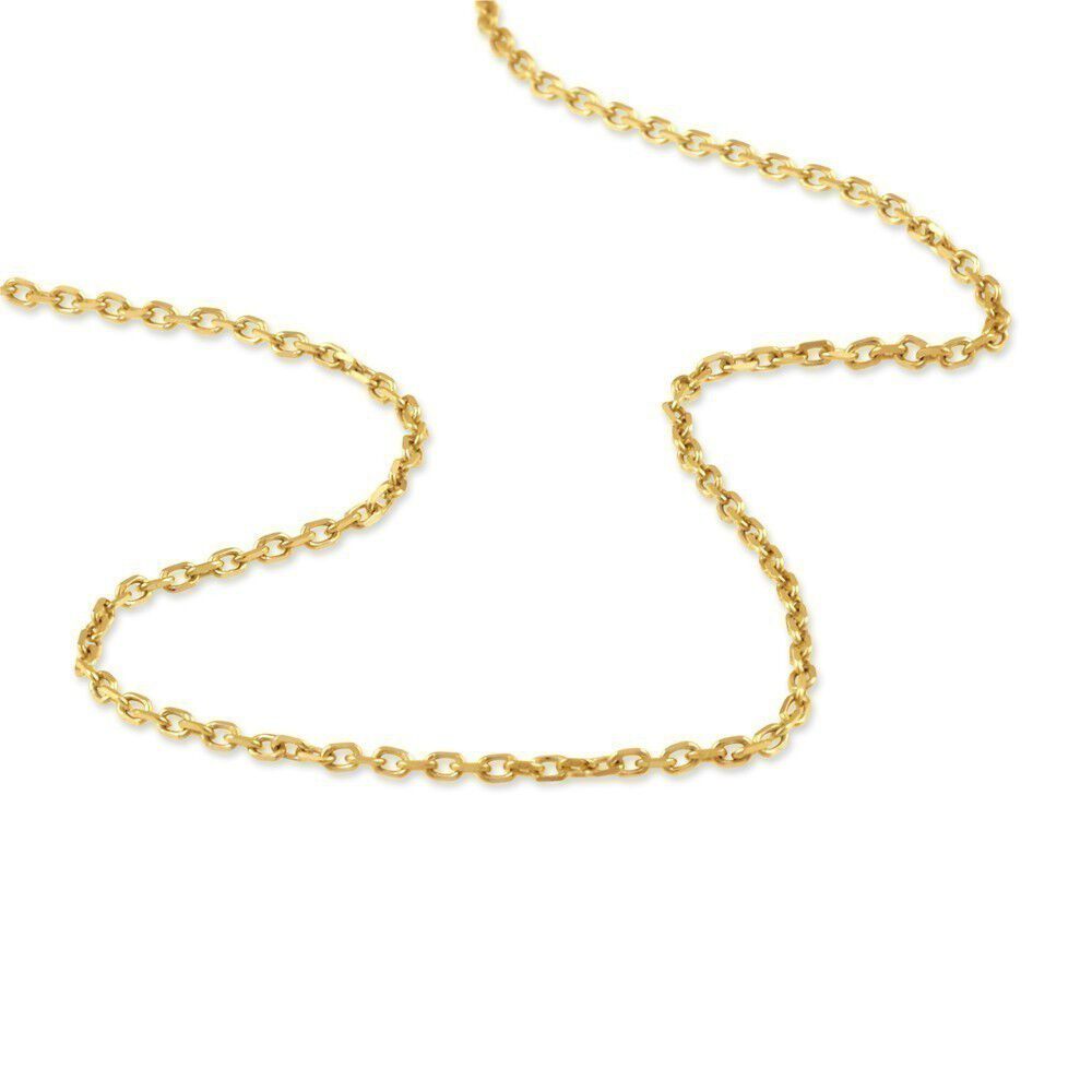 Cha&icirc;ne Igoa Maille For&ccedil;at Diamantee Or Jaune - Chaines Femme | Marc Orian