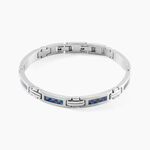 Bracelet Phebus Him Acier Blanc - Bracelets cha&icirc;nes Homme | Marc Orian