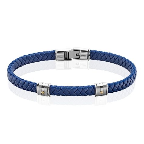 Bracelet Jourdan Selimata Acier Bicolore - Bracelets Tressés Homme | Marc Orian