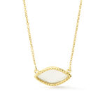 Collier Silma Or Jaune Nacre - Colliers avec pierres Femme | Marc Orian