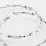 Cr&eacute;oles Argent Blanc Ires - Cr&eacute;oles Femme | Marc Orian