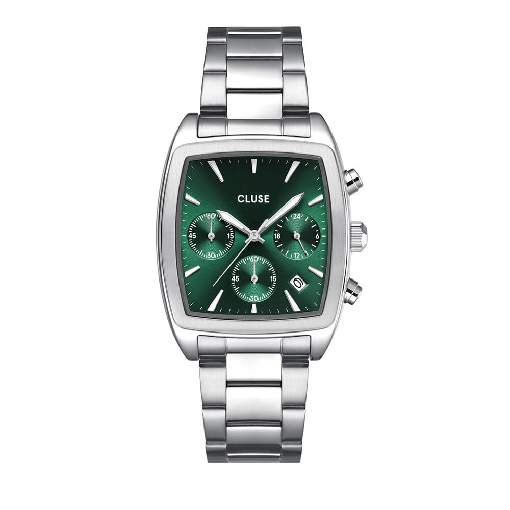 Montre Cluse Quartaut Chrono Vert - Montres étanches Homme | Marc Orian