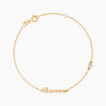 Bracelet Jolinne Or Jaune - Bracelets cha&icirc;nes Femme | Marc Orian
