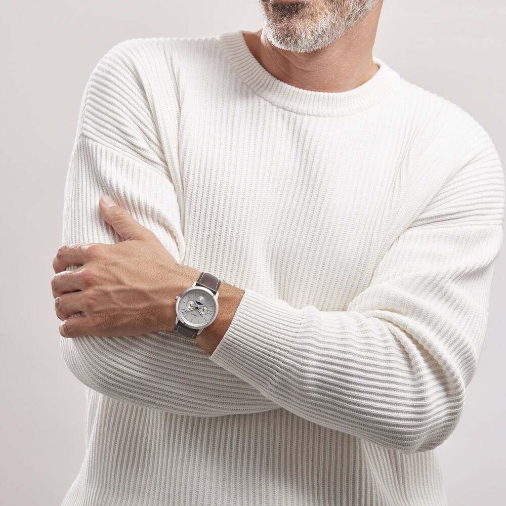 Montre Fossil Neutra Minimalist Argenté - Montres classiques Homme | Marc Orian