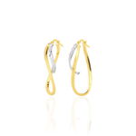 Cr&eacute;oles Hepsie Or Bicolore - Cr&eacute;oles Femme | Marc Orian