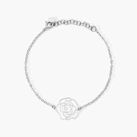 Bracelet Margotte Argent Blanc - Bracelets fantaisie Femme | Marc Orian