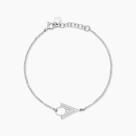 Bracelet Assala Argent Blanc - Bracelets fantaisie Femme | Marc Orian