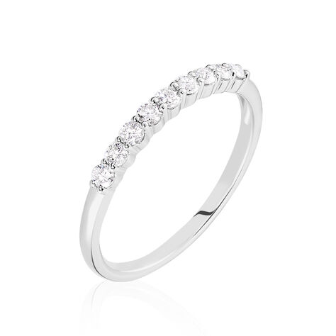Alliance Eloise Or Blanc Diamant - Alliances Femme | Marc Orian