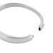 Bracelet Jonc Emilio Acier Blanc - Bracelets joncs Femme | Marc Orian