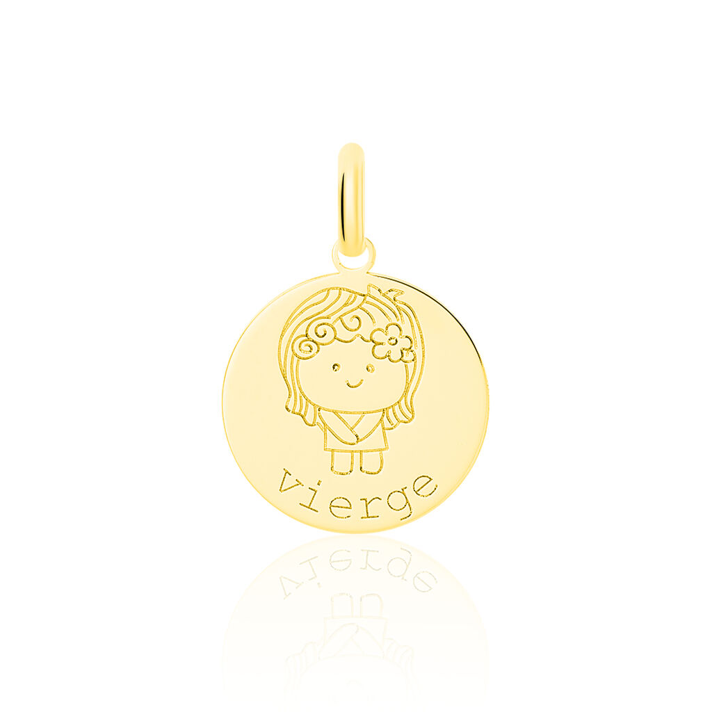 Pendentif Jannila Zodiaque Or Jaune - Bijoux personnalisés Enfant | Marc Orian