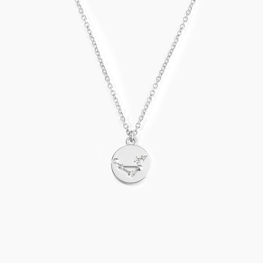 Collier Despina Argent Blanc Oxyde De Zirconium - Colliers avec pierres Femme | Marc Orian