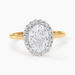 Bague Solitaire Cillie Or Jaune Oxyde De Zirconium - Solitaires Femme | Marc Orian