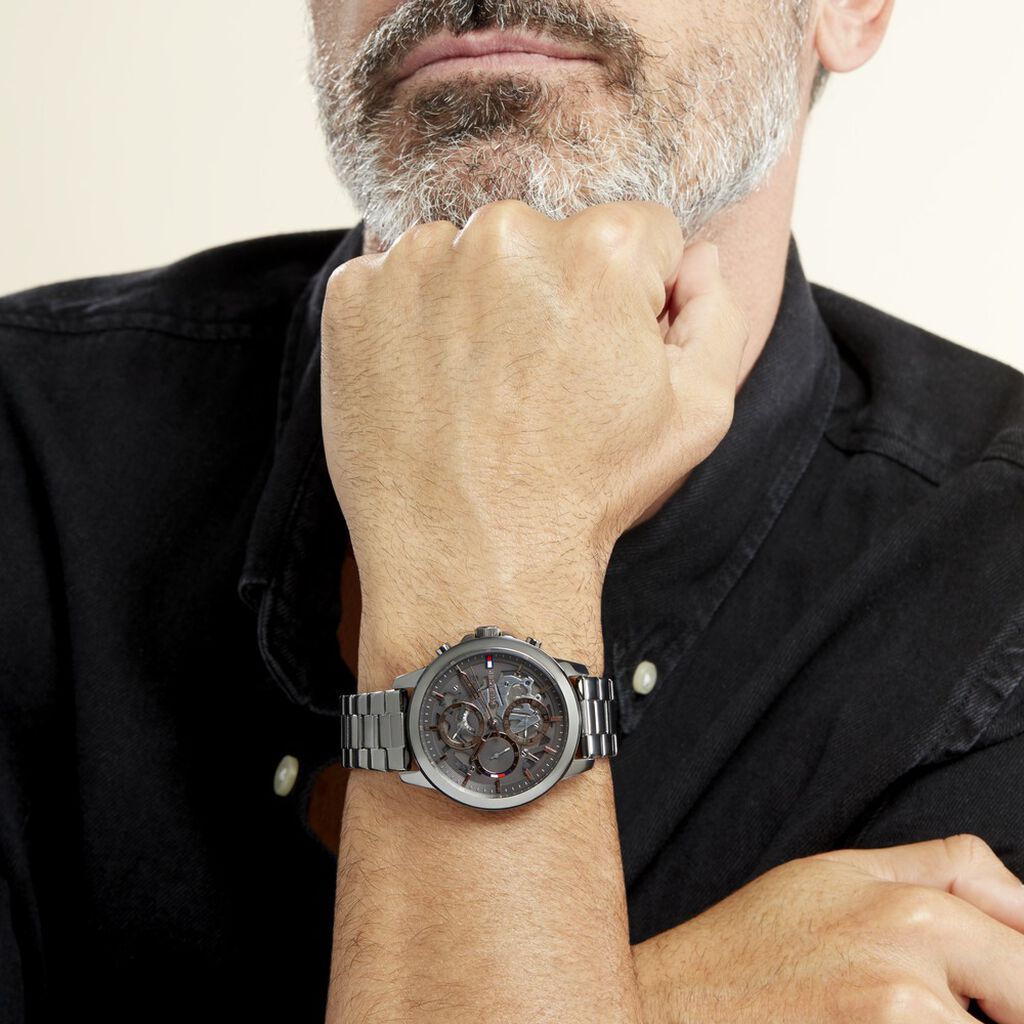 Montre Tommy Hilfiger Gris - Montres Homme | Marc Orian