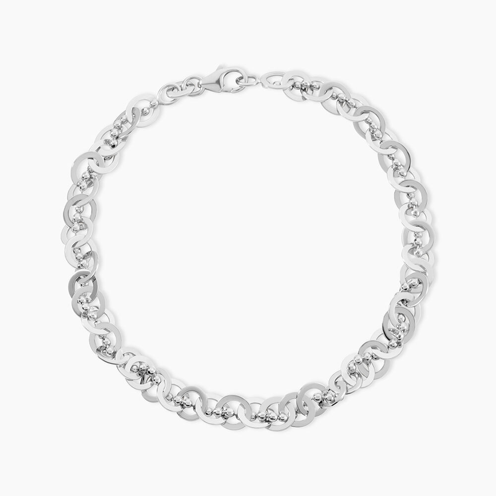 Bracelet Mayan Argent Blanc - Bracelets fantaisie Femme | Marc Orian
