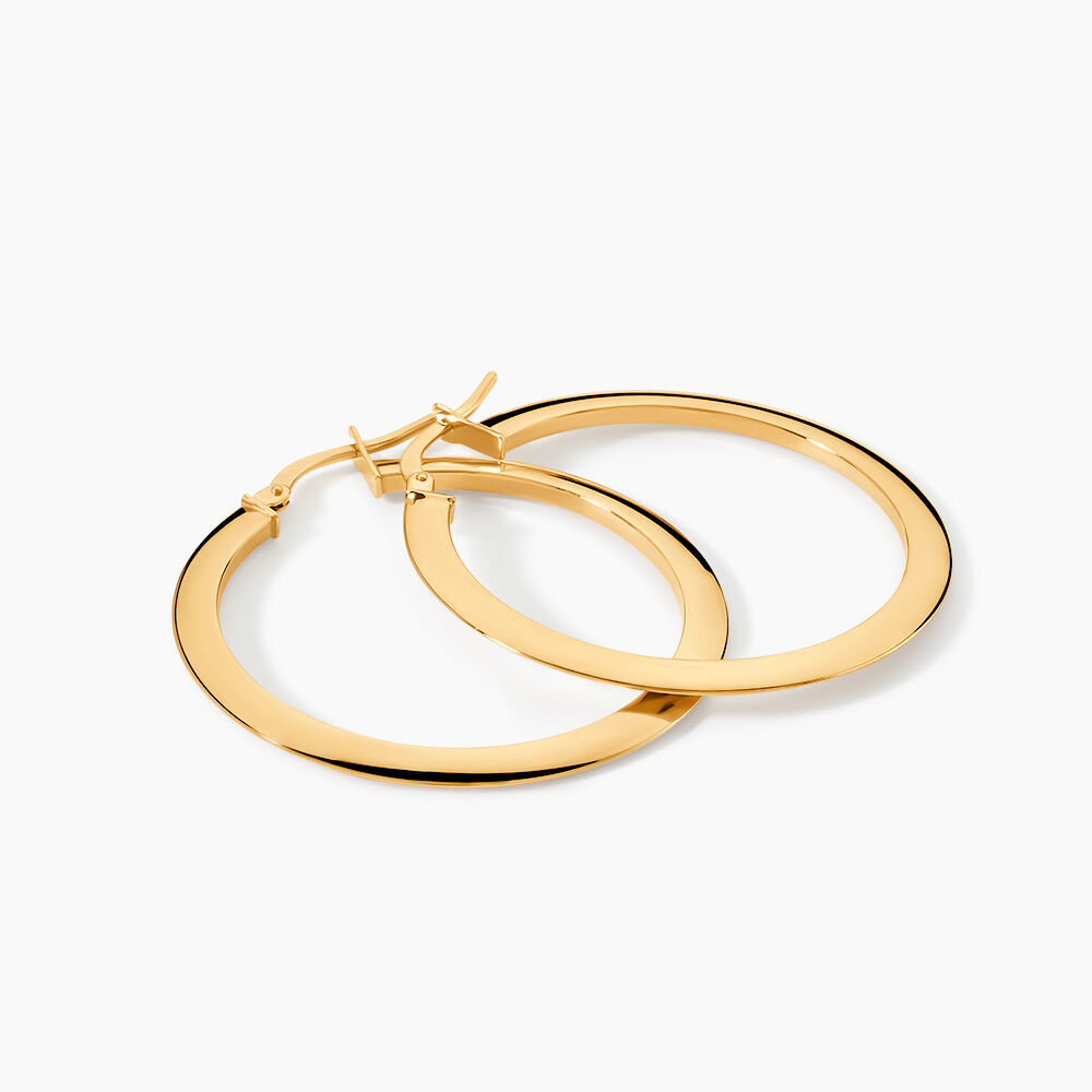 Cr&eacute;oles Suzana Or Jaune - Cr&eacute;oles Femme | Marc Orian
