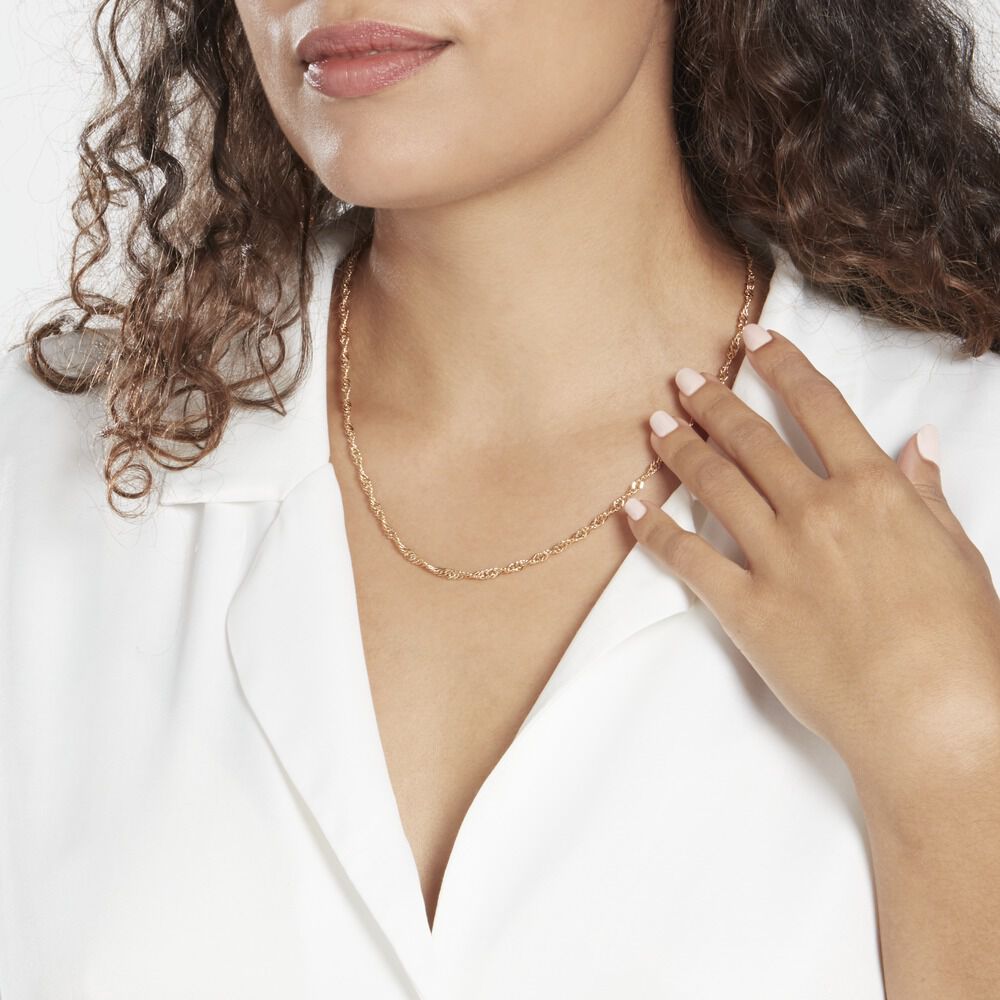 Collier Fern Plaqué Or - Chaines Femme | Marc Orian
