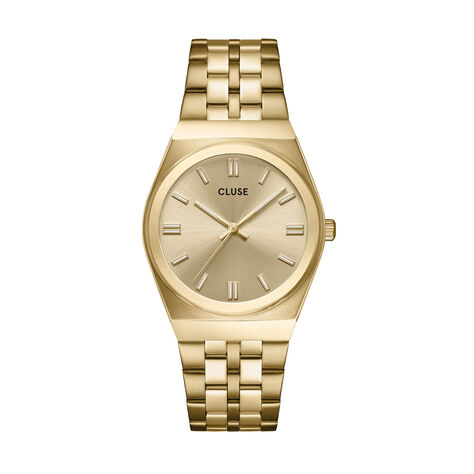 Montre Cluse Retro 70's Doré - Montres étanches Femme | Marc Orian