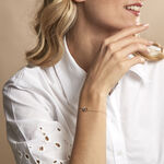 Bracelet Eliana Or Jaune Am&eacute;thyste Oxyde De Zirconium - Bracelets cha&icirc;nes Femme | Marc Orian