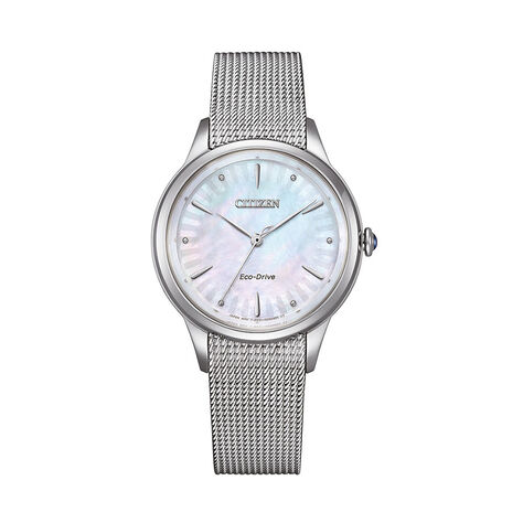 Montre Citizen L Nacre Blanche - Montres &eacute;tanches Femme | Marc Orian