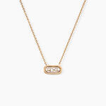 Collier Infinitude Plaqu&eacute; Or Dor&eacute; Oxyde De Zirconium - Colliers avec pierres Femme | Marc Orian