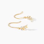 Boucles D'oreilles Pendantes Adansonia Or Jaune - Pendantes Femme | Marc Orian