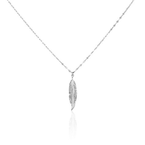 Collier Argent Blanc Jubba - Colliers Femme | Marc Orian