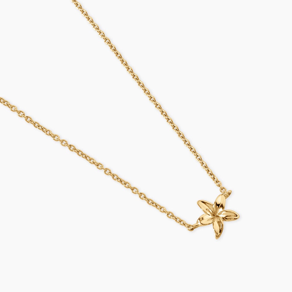 Collier Nine Argent Dor&eacute; A L'Or 750/1000 - Colliers ete Femme | Marc Orian