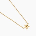 Collier Nine Argent Dor&eacute; A L'Or 750/1000 - Colliers ete Femme | Marc Orian