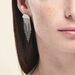 Boucles D'oreilles Pendantes Macie Argent Blanc - Pendantes Femme | Marc Orian