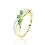 Bague Amarylis Or Jaune Emeraude - Bagues vintage Femme | Marc Orian
