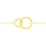 Bracelet Or Jaune Edouarde - Bracelets Anneaux Entrelaces Femme | Marc Orian