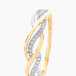 Bague Romane Or Jaune Diamant - Parures de mariage Femme | Marc Orian