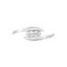 Bague Delphine Or Blanc Diamant - Parures de mariage Femme | Marc Orian