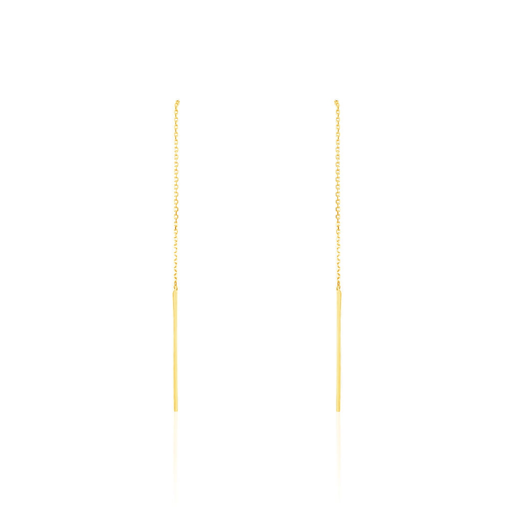 Boucles D'oreilles Pendantes Pura Or Jaune - Pendantes Femme | Marc Orian