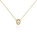 Collier Classical Plaqué Or Jaune Oxyde De Zirconium - Colliers avec pierres Femme | Marc Orian
