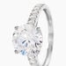 Bague Solitaire Terese Or Blanc Oxyde De Zirconium - Solitaires Femme | Marc Orian