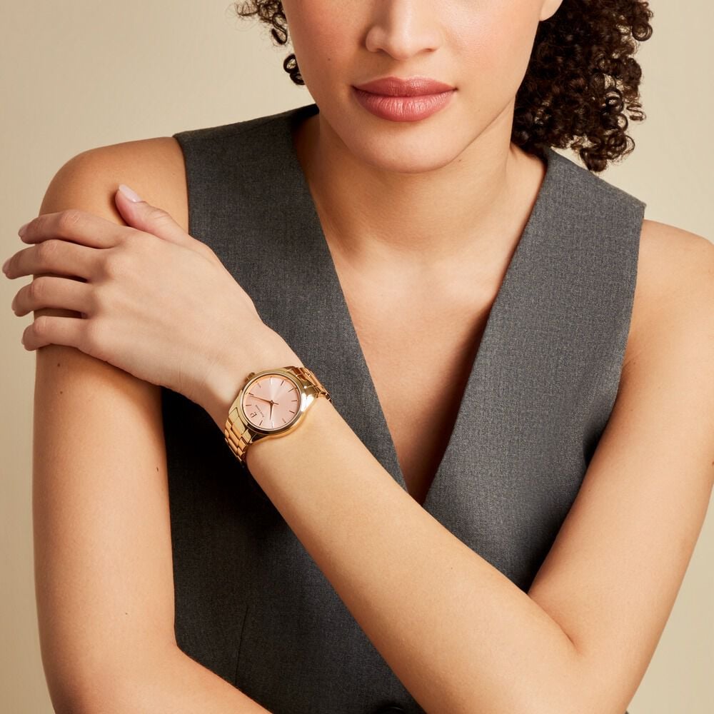 Montre Pierre Lannier Roxane Rose - Montres étanches Femme | Marc Orian