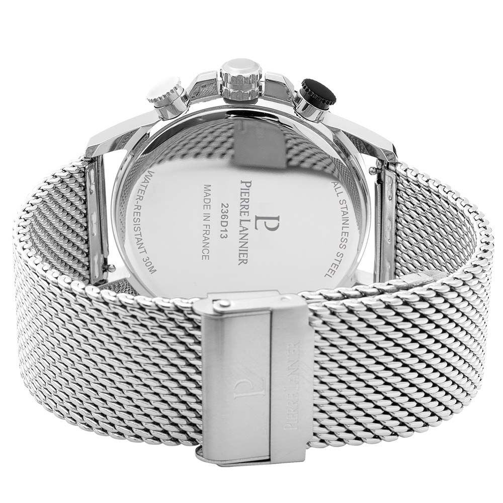 Montre Pierre Lannier Sentinelle Noir - Montres classiques Homme | Marc Orian