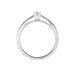 Bague Solitaire Iris Or Blanc Diamant - Solitaires Femme | Marc Orian