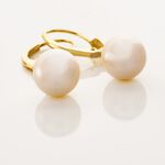 Boucles D'oreilles Pendantes Cecilius Or Jaune Perle De Culture - Boucles d'oreilles mariage Femme | Marc Orian