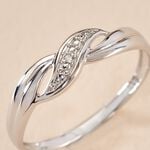 Bague Amayas Or Blanc Diamant - Solitaires Femme | Marc Orian