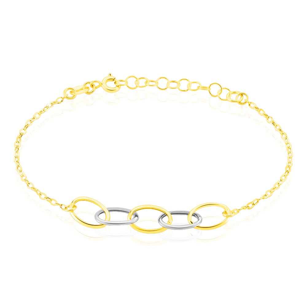 Bracelet Lucette Or Bicolore - Bracelets chaînes Femme | Marc Orian